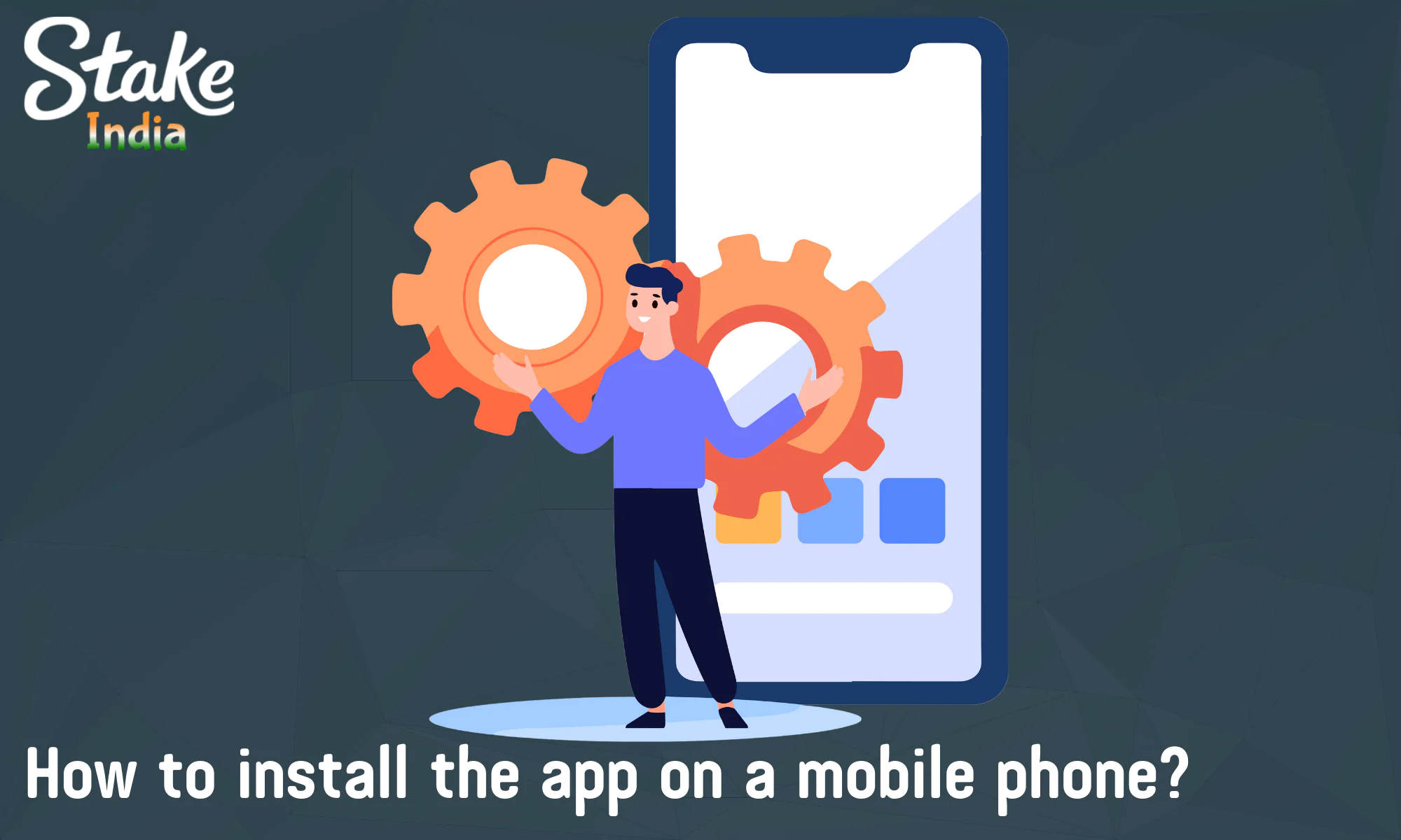 Step-by-step instructions on how to install the Stake app on IOS